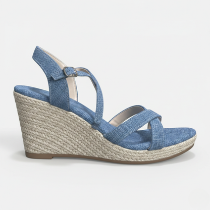 Duvrier | Women’s Comfortable Wedge Sandals - Summer Casual Wear